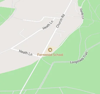 map for Fernwood School