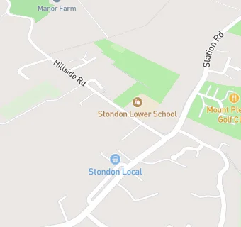 map for Stondon Lower School