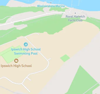 map for Ipswich High School