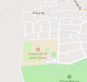 map for Silsoe CofE VC Lower School