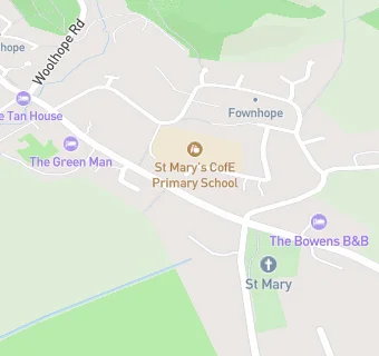 map for St Mary's CofE Primary School