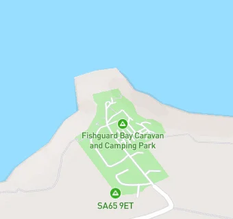 map for Fishguard Bay Resort