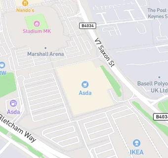 map for Asda Pharmacy