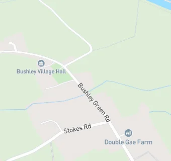 map for Bushley Village Hall