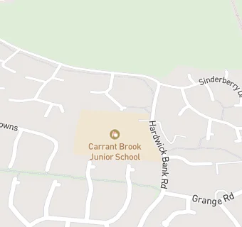 map for Carrant Brook Junior School