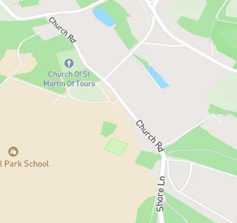 map for Orwell Park School