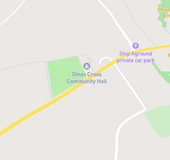 map for Dinas Cross Service Station