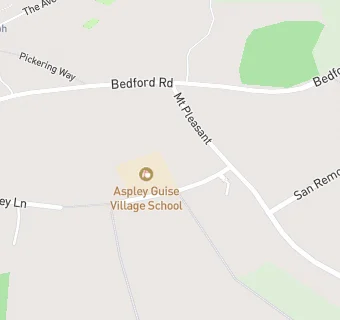 map for Aspley Guise Village School