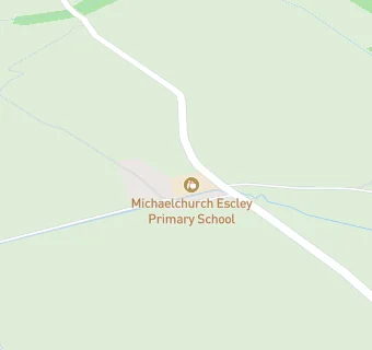 map for Michaelchurch Escley Primary School