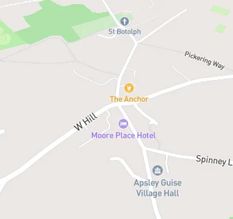 map for Moore Place Hotel