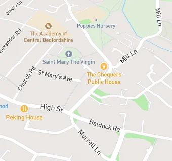 map for The Chequers