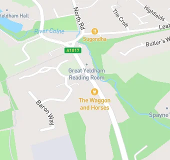 map for Waggon And Horses