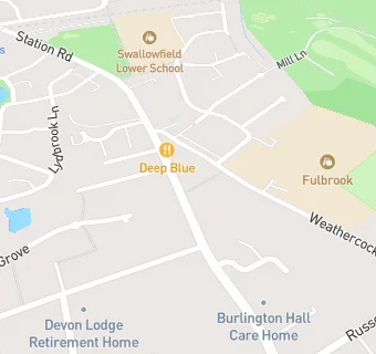 map for Deep Blue Restaurant