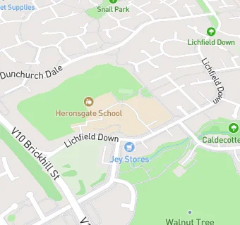 map for Heronsgate School (Caterlink Ltd)