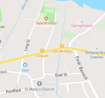 map for Llys Meddyg Ltd
