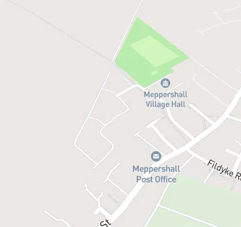 map for The Meppershall Tearoom