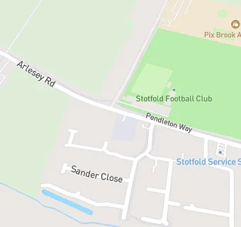 map for Stotfold Football Club