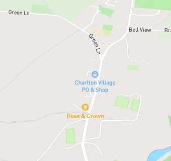 map for Charlton Shop and Post Office