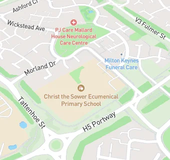 map for Christ the Sower Ecumencial Primary School