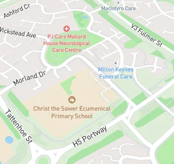 map for Christ the Sower Ecumenical Primary School (VA)