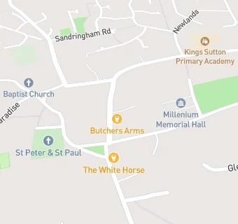 map for Butchers Arms