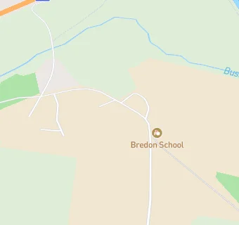 map for Bredon School