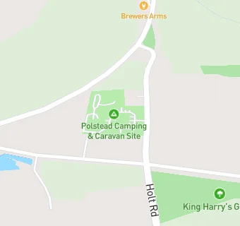 map for Polstead Touring Park