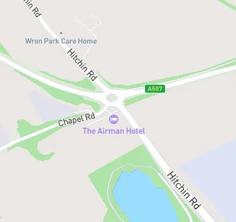 map for The Airman Hotel