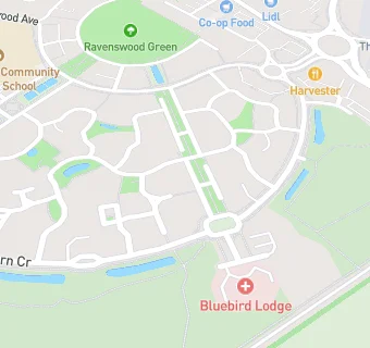map for Bluebird Lodge