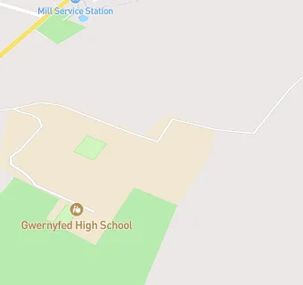 map for Gwernyfed High School