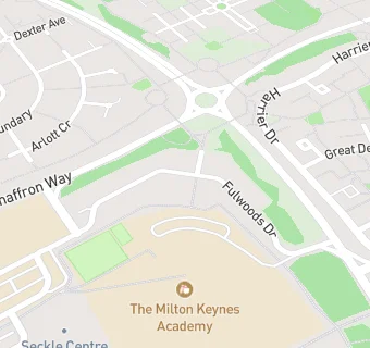 map for The Milton Keynes Academy (Aspens Services Ltd)