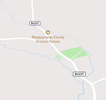 map for Ysgol G. Rhydcymerau