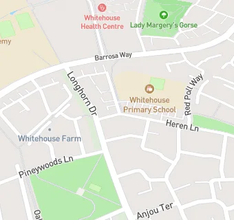 map for Whitehouse Primary School