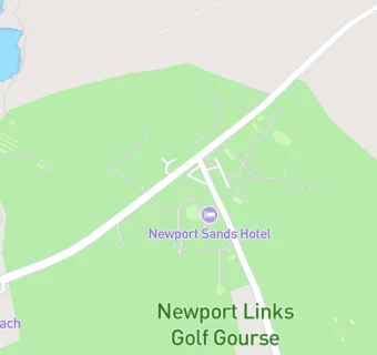 map for Newport Surf Club