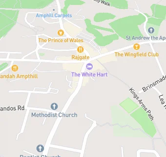 map for The White Hart