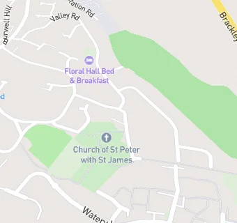 map for St Peter with St James Church