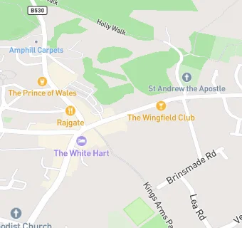 map for The Wingfield Club Ltd