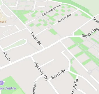 map for Great Cornard Surgery