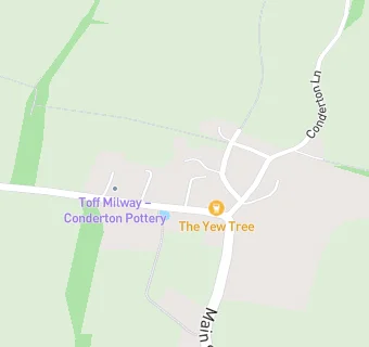 map for Yew Tree Conderton