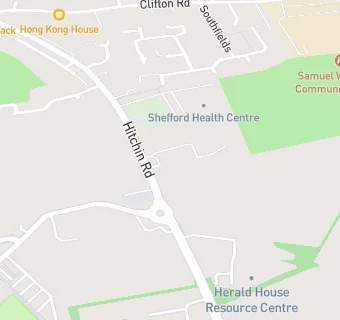 map for Shefford Dental Clinic