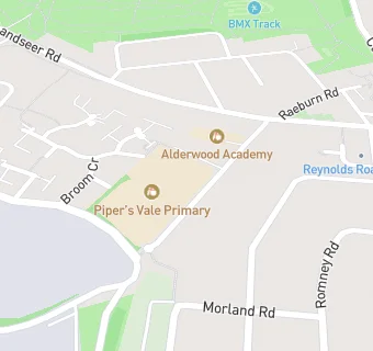 map for Piper's Vale Primary - A Paradigm Academy