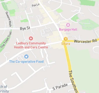 map for Ledbury Mini Market