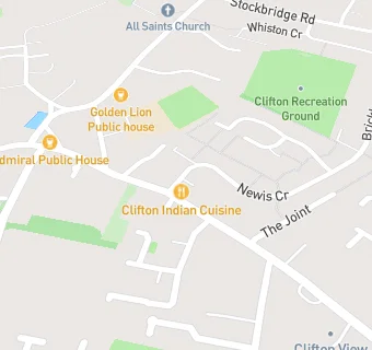 map for Clifton Cuisine