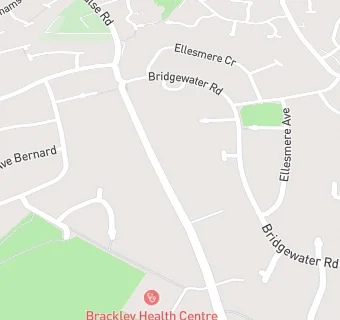 map for Brackley Medical Centre