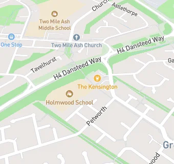 map for Holmwood First School (Compass Contract Services (UK))