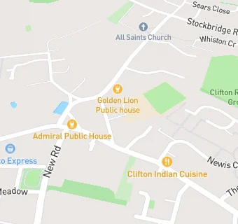 map for Clifton All Saints Academy