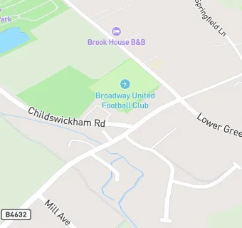 map for Broadway United Football Club