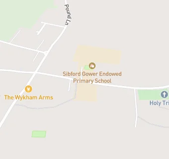 map for Sibford Gower Endowed Primary School