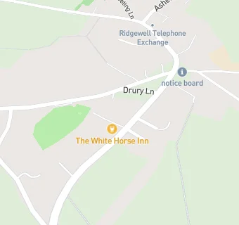 map for White Horse Inns B \& B