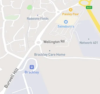 map for Brackley Medical Centre